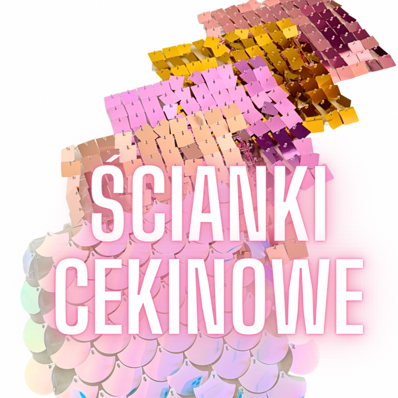 Ścianki cekinowe